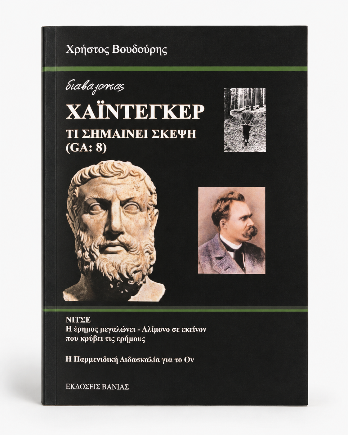 Διαβάζοντας Χάιντεγκερ: Τι σημαίνει σκέψη — εξώφυλλο βιβλίου