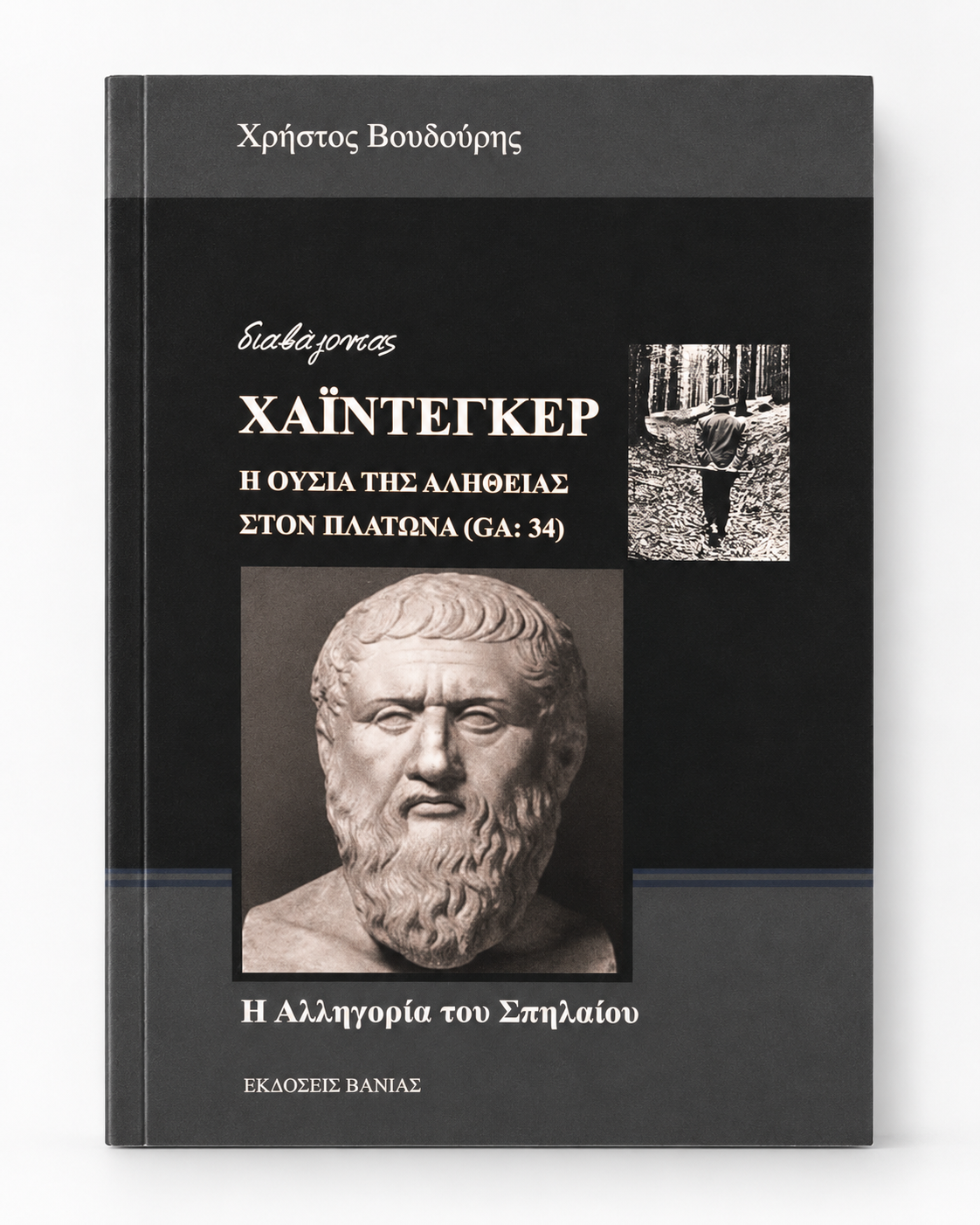 Διαβάζοντας Χάιντεγκερ: Η Αλήθεια στον Πλάτωνα, Η Αλληγορία του Σπηλαίου — εξώφυλλο βιβλίου